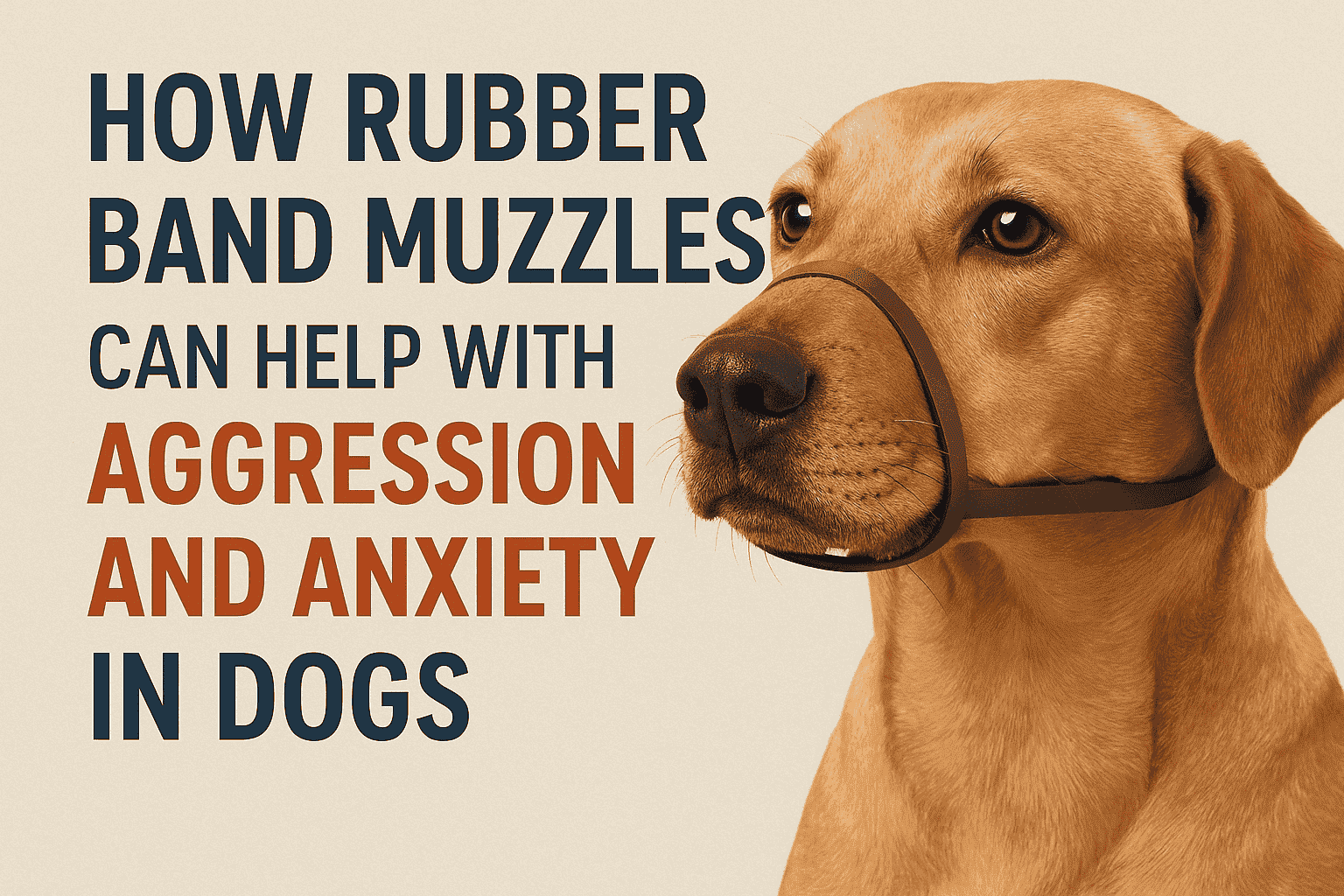 Can a Vinyl Muzzle Make Your Dog Calmer on Walks? The Surprising Truth
