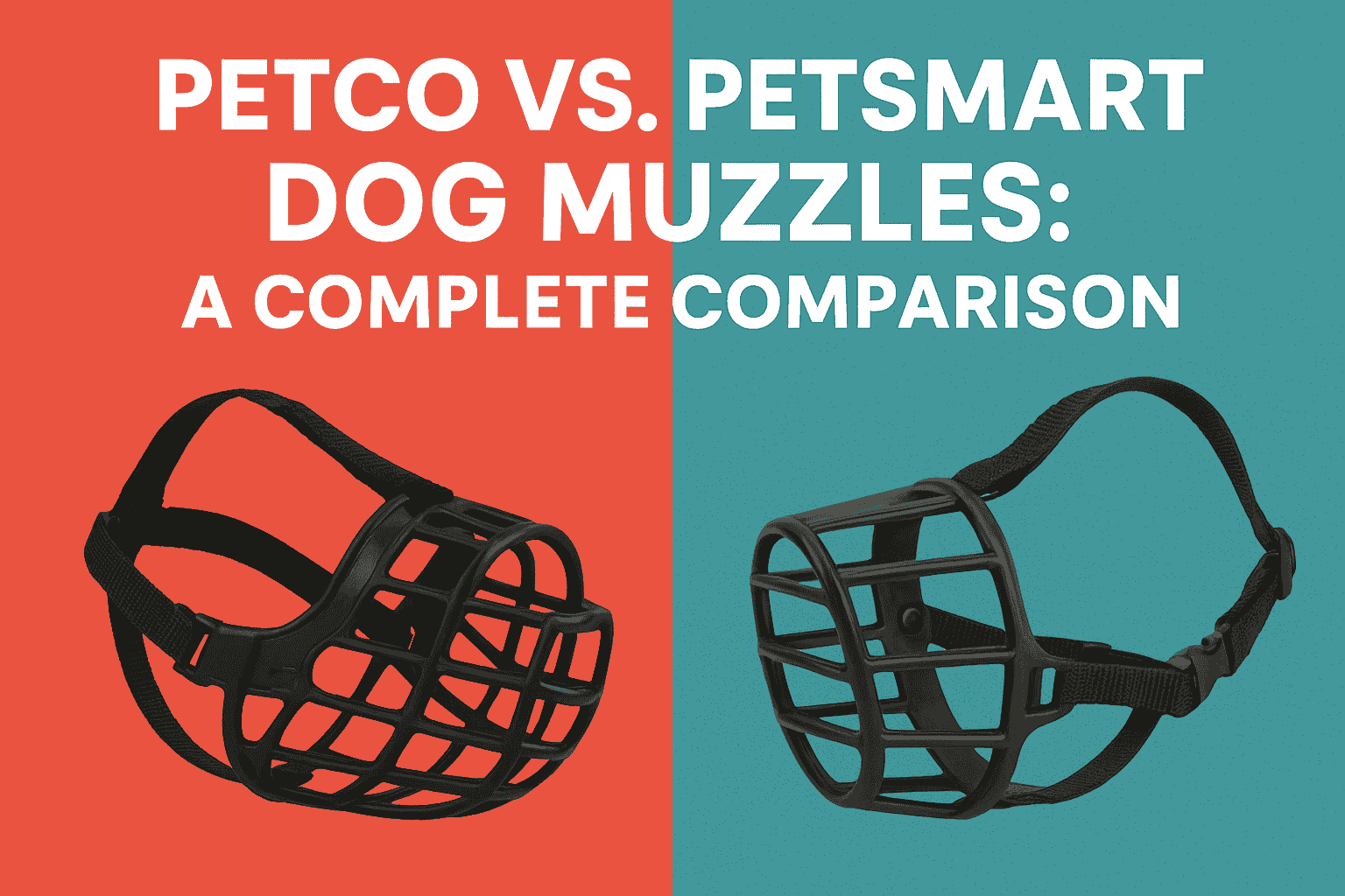Petco vs. PetSmart Dog Muzzles: A Complete Comparison