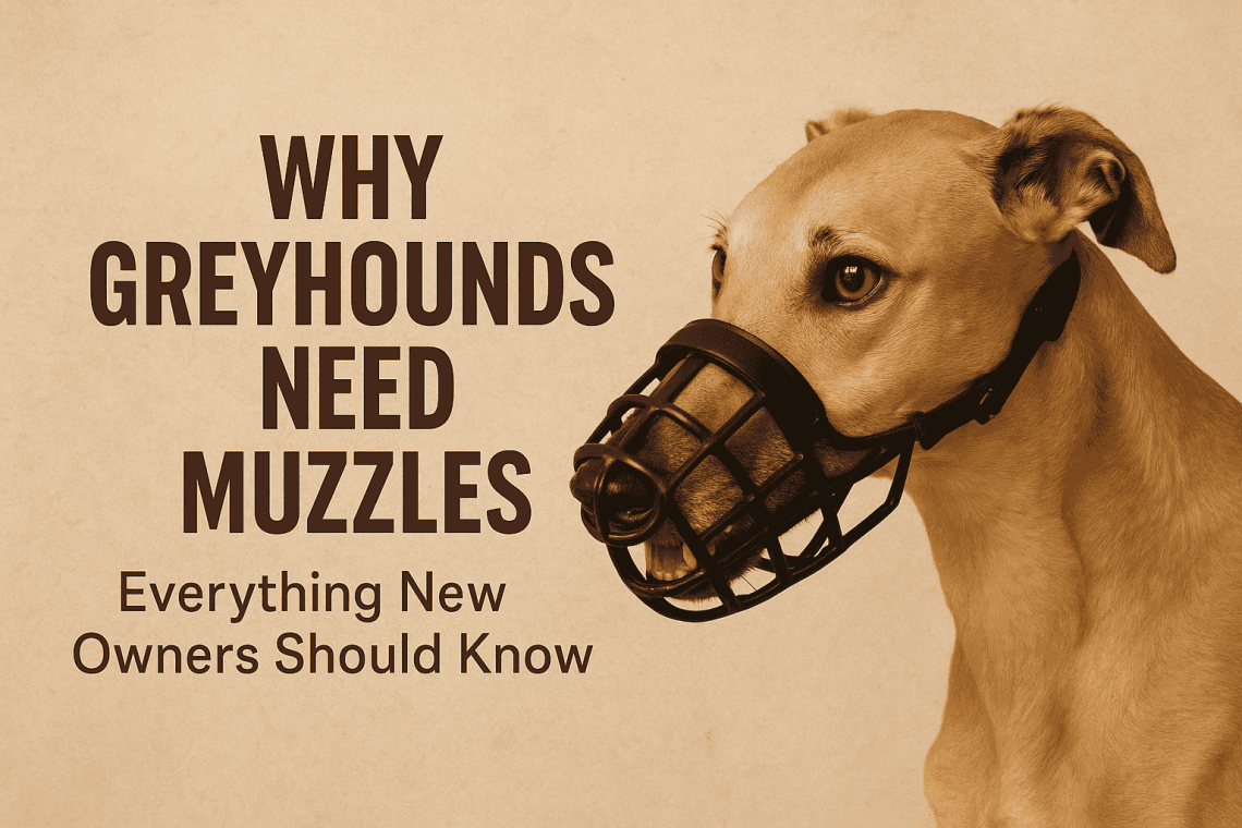 Why Greyhounds Need Muzzles: Everything New Owners Should Know