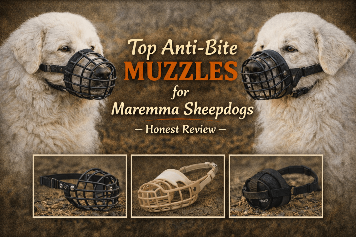 Top Anti-Bite Muzzles for Maremma Sheepdogs