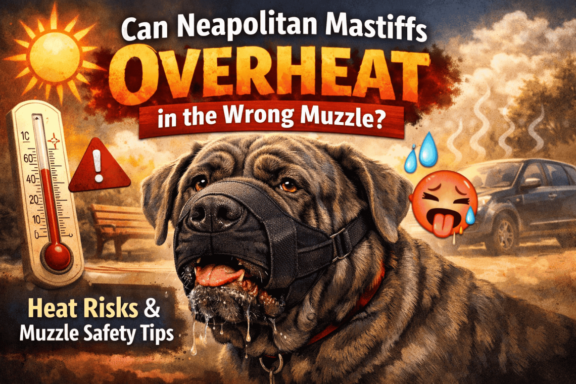 Can Neapolitan Mastiffs Overheat in the Wrong Muzzle?