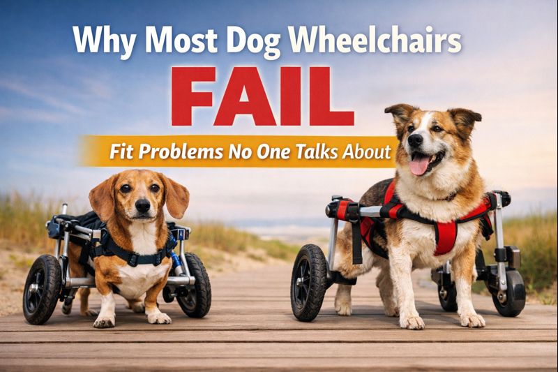 Why Most Dog Wheelchairs Fail: Fit Problems No One Talks About