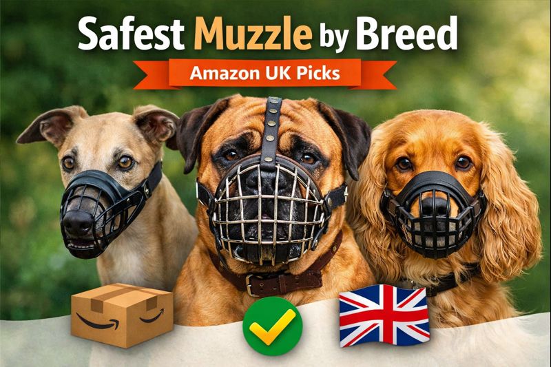 Greyhound vs Bullmastiff vs Cocker Spaniel: Which Muzzle Type Is Safest? (UK Guide)