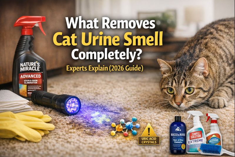 What Removes Cat Urine Smell Completely?